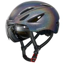 Casco para Bicicleta Odoland Glitter Galaxy con Visera Solar Magnética
