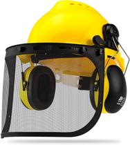 Casco para Silvicultura NEIKO 53880A con Visera Protectora y Orejeras Casco para Silvicultura NEIKO 53880A con Visera Protectora y Orejeras