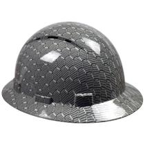 Casco TOKISHI con Ala Completa, Brillante, Fibra de Carbono Gris Casco TOKISHI con Ala Completa, Brillante, Fibra de Carbono Gris