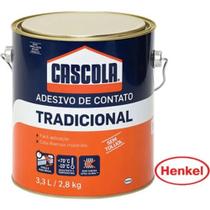 Cascola Adesivo De Contato Tradicional (Cola Sapateiro) Galão 2,8K/3,6L