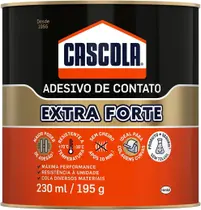 Cascola Extra Contato s/ Toluol 195g - Cascola