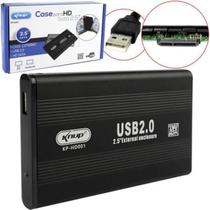 Case 2.5 Hd Sata Usb 2.0 Para Pc e Notebook Kp-HD001