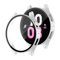 Case 2in1 Acrilico Com Tela de Vidro Para Galaxy Watch5 44mm