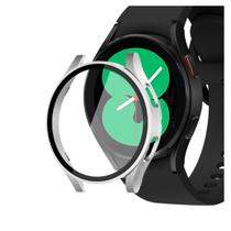 Case 360 Acrílica C/ Tela de Vidro Para Galaxy Watch4 40mm