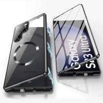 Case 360º Alumínio Luxo Compatível com Samsung S22 S24 S23 Ultra Fe Plus - CAIH Store