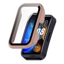 Case acrilico com vidro para Huawei Band 8/9/10