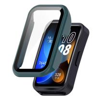 Case acrilico com vidro para Huawei Band 8/9/10