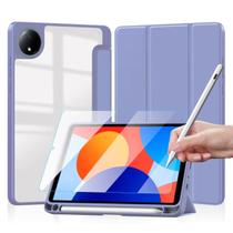 Case Acrílico Slot Para Redmi Pad Se 8.7 + Stylus + Película