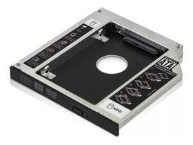 Case Adaptador Caddy 12,7Mm Dvd P/Segundo Hd Ou Ssd 2.5 Sata