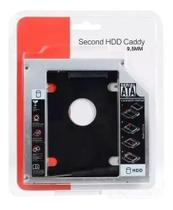 Case Adaptador Caddy Hd 9.5mm Dvd Sdd Gaveta Sata Notebook - CONECTX