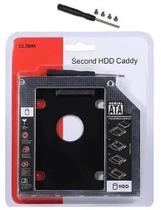 Case Adaptador Caddy Hd Ssd Notebook Dvd 12,7mm