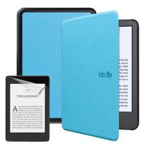 Case Auto Sleep Couro Para Kindle 12 6.0 Rs23Cv + Película