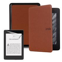 Case Auto Sleep Couro Para Kindle 12 6.0 Rs23Cv + Película