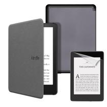 Case Auto Sleep Couro Para Kindle 12 6.0 Rs23Cv + Película