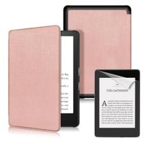 Case Auto Sleep Couro Para Kindle 12 6.0 Rs23Cv + Película