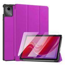 Case Auto Sleep Premium Para Lenovo M11 11 Polegadas + Vidro