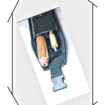 Case bag tubular com 2 separadores para taco de rosca (1/2) para bilhar sinuca