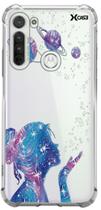 Case Beijo Nas Estrelas (Transparente) - Motorola: G6 Play