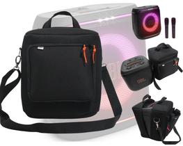 Case Bolsa Bag P/ Nova Partybox Encore 2 - Bolso P/ Microfones Silk Case Bolsa Bag P/ Nova Partybox Encore 2 - Bolso P/ Microfones Silk