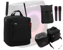 Case Bolsa Bag P/ Nova Partybox Encore 2 - Bolso P/ Microfones Silk