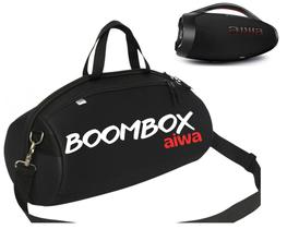 Case Bolsa Capa Compatìvel Com Boombox Aiwa Plus Com Bolso Nova Reforçada