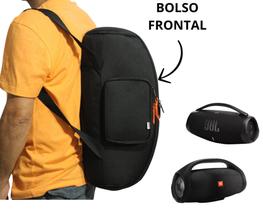 Case Bolsa Capa Mochila Compatível Boombox 1 2 3 C/ Bolso Alça Premium - NEO CAPAS