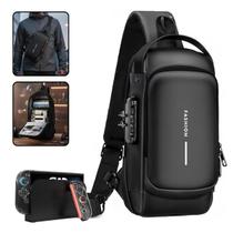 Case Bolsa Estojo Com Usb E Cadeado Para Console Steam Deck Case Bolsa Estojo Com Usb E Cadeado Para Console Steam Deck