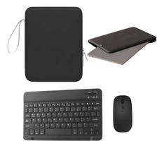 Case Bolsa Teclado E Mouse P/ Tab S9 Fe Galaxy 11 Polegadas