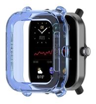 Case Bumper Para Gts2 Mini - Azul transparente Case Bumper Para Gts2 Mini - Azul transparente