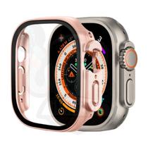 Case Bumper Protetor com Vidro para Apple Watch 8 Ultra 49mm