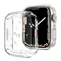 Case Bumper Silicone Transparente 360º Para Applewatch 9