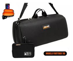 Case Capa Bag Bolsa Protetora Para Partybox 110 A Prova Dagua Nf - Casetalbox