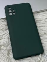 Case Capa Capinha A51 Samsung Galaxy Silicone Aveludado Proteção de Câmera