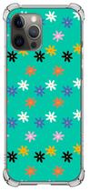 Case capa capinha anti impacto estampa florzinhas moto g20