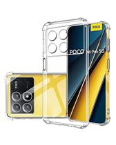 Case Capa Capinha Anti Impacto TPU Transparente Para Poco X6 Pro 5 G