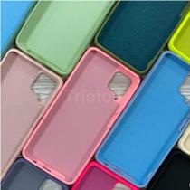 Case Capa Capinha do Samsung Galaxy A12 100% AVELUDADA e feita em silicone A 12 - Inova