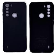 Case Capa Capinha Motorola One Fusion/One Fusion Plus Aveludada Proteção de Câmera
