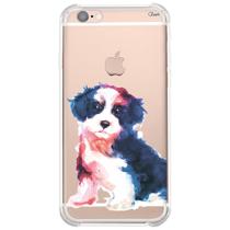 Case capa capinha p/ iphone 6 plus (0822) cachorrinho