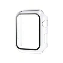 case capa de Acrílico com pelicula para apple watch ou compatível tamanho 38mm - 49mm