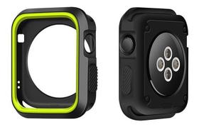 Case Capa Furos Cinza/Volt Compatível com Apple Watch 44mm