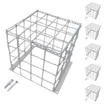 Case Capa Grade Reforçada em Tela de Aço Para Proteção de Câmera Segurança