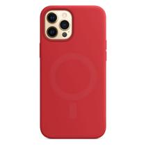 Case Capa Magnética Vermelho Compatível iPhone 12 Pro Max