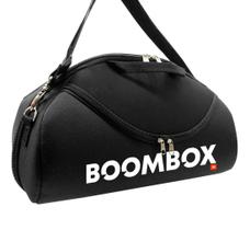 Case Capa Protetora Estojo Bolsa Mala Compatível Para Boombox Com Bolso Para Carregador