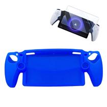 Case Capa Skin Silicone Antiderrapante + Película Vidro Temperado Dureza 9H Compatível com Ps Portal