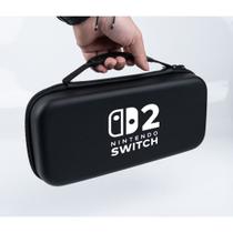 Case Capa Switch 2 NS-2 Rígido Resistente Com Alça Zíper Transporte Case Capa Switch 2 NS-2 Rígido Resistente Com Alça Zíper Transporte
