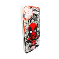 Case Capinha Dead Pool Marvel Celular iPhone 16 Plus Case Capinha Dead Pool Marvel Celular iPhone 16 Plus