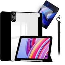 Case Capinha Inclinável Acrílica Para Redmi Pad Pro 12.1 + Pelicula + Caneta