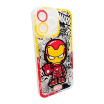 Case Capinha Protetora Homem de Ferro Celular iPhone 16 Pro Case Capinha Protetora Homem de Ferro Celular iPhone 16 Pro