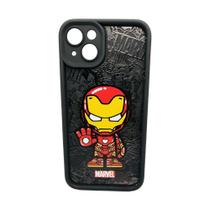 Case Capinha Protetora Iron Man Marvel iPhone 15 Plus