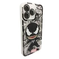Case Capinha Protetora Venom Marvel Celular iPhone 15 Pro
